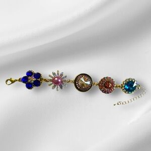 Vintage, Unique Multicolor, Multi-stone Bracelet in Perfect Condition!!